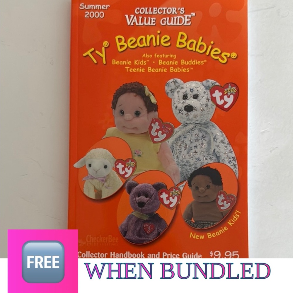 🆓 Free When Bundled Summer 2000 Collector’s Value Guide Ty Beanie Babies